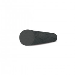 Sutura  de Nylon trançado preto